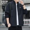 JEEP SPIRIT Men's Stand-Collar Casual Jacket