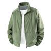 Autumn Men's Long-Sleeved Casual Sports Jacket and Hoodie Set - Simple & Versatile