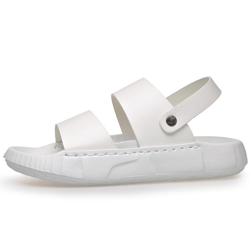 Men's Summer 2025 Dual-Use Non-Slip Driving Sandals: Casual Thick-Soled Beach Shoes
