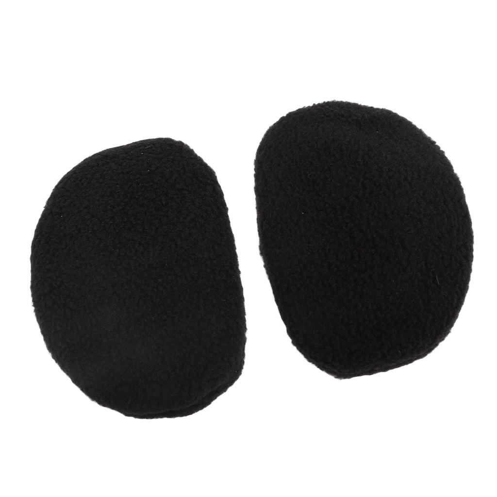 1 Pair Bandless Ear Muffs Noise Isolating Fleece Ear Warmers Comfortable Winter Ear Covers for Outdoor Cold Weather