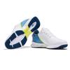 FootJoy Fuel Flash Boa Golf Shoes for 3E Men, White/Blue, 27.0 Cm,