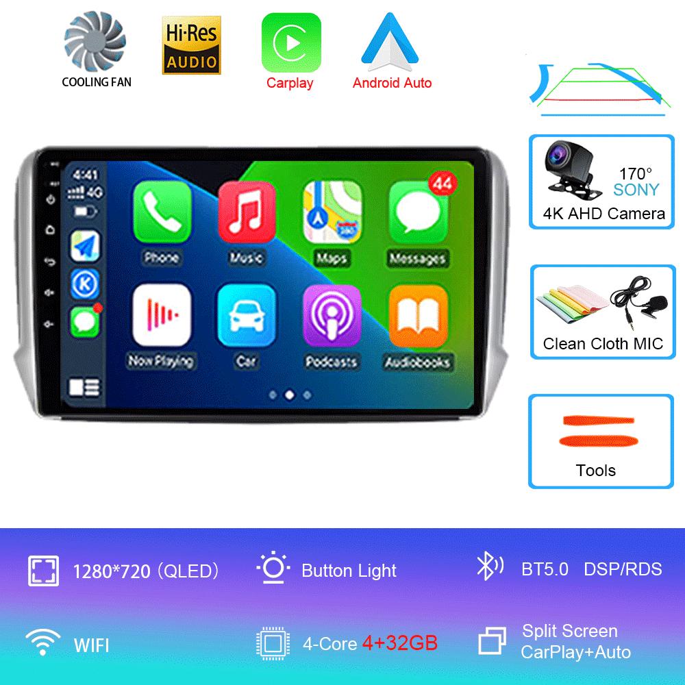 Android 14 For Peugeot 2008 208 Series 2012 2013 2014 2015 - 2018 Multimedia Stereo Car GPS Player Navigation Radio Video Player