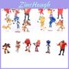 Sonic The Hedgehog Figures Cool Pvc Toys For Decorating Your Room