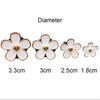 New 4-piece Car Accessories Daisy Design Air Outlet Perfume Decorative Clip Portable Mini Flower Car Air Freshener Diffuser Clip
