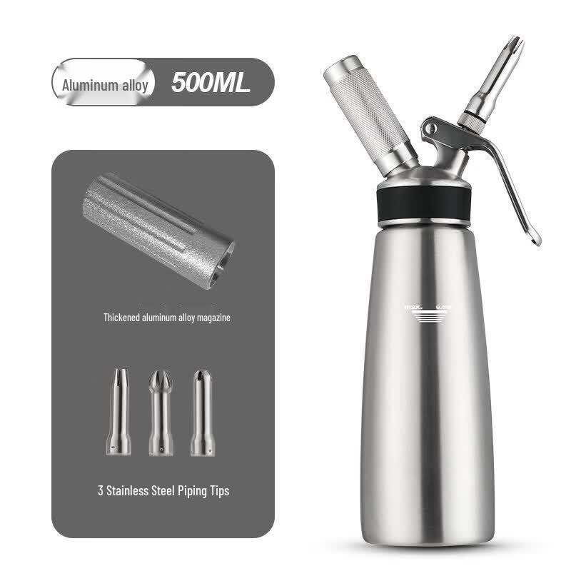 Stainless Steel Cream Whipper & Decorator
