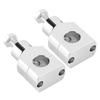 2.5cm 1in Handlebar Risers Clamp with Bolt Universal Motorbike Parts Fit for Yamaha V‑Star
