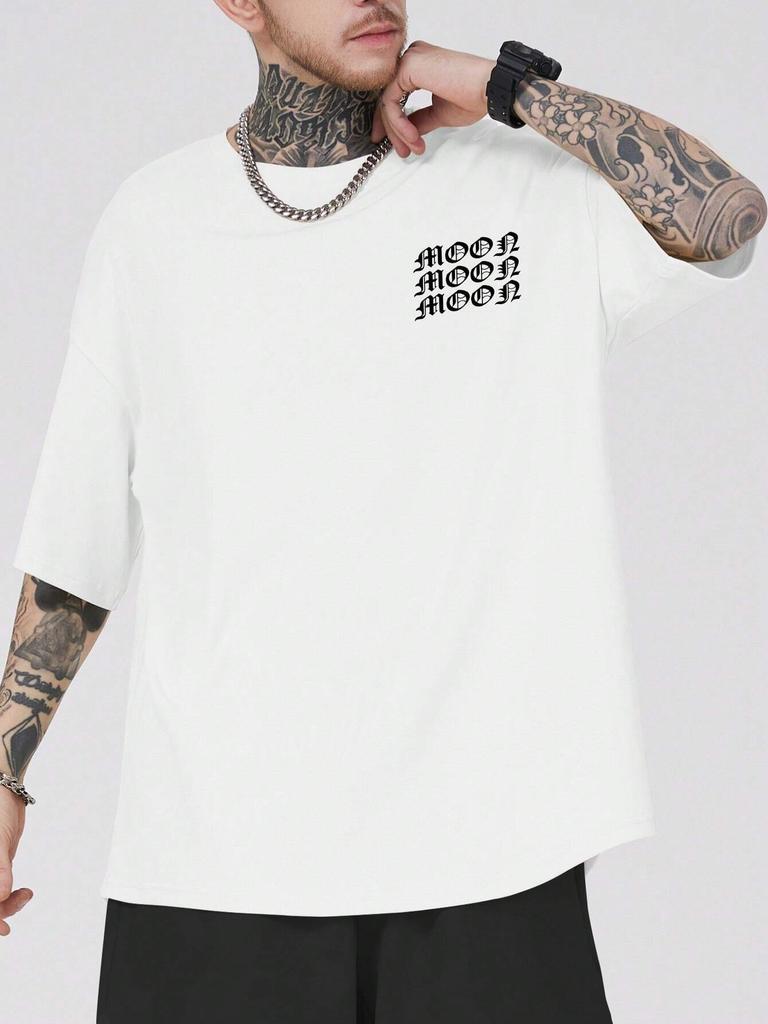 Unsere Welt Damen Herren Unisex Baumwoll-T-Shirt Luxusmarke Mode Übergröße Top Lässig Kurzarm Streetwear Klassisches Print-Tee 4XL
