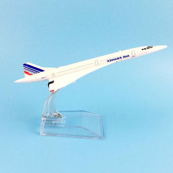1/400 16cm Diecast Air France Concorde Plane Aircraft Airplane Model Kids Gift