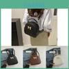 Stylish And Versatile 2024 Summer New Women's Backpack With Large Capacity In Black Brown And White