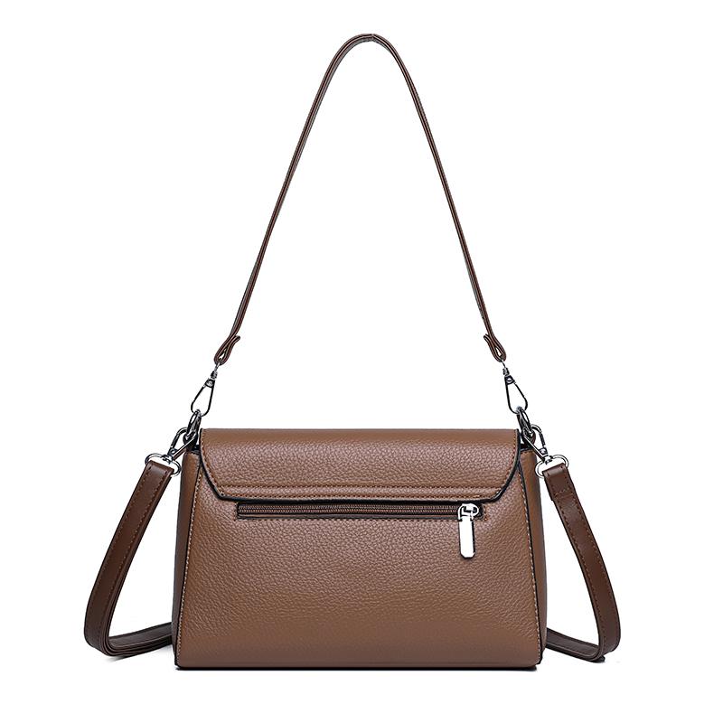 Damentasche Tasche für die Mutter mittleren Alters Schultertasche Weiches Leder Umhängetasche