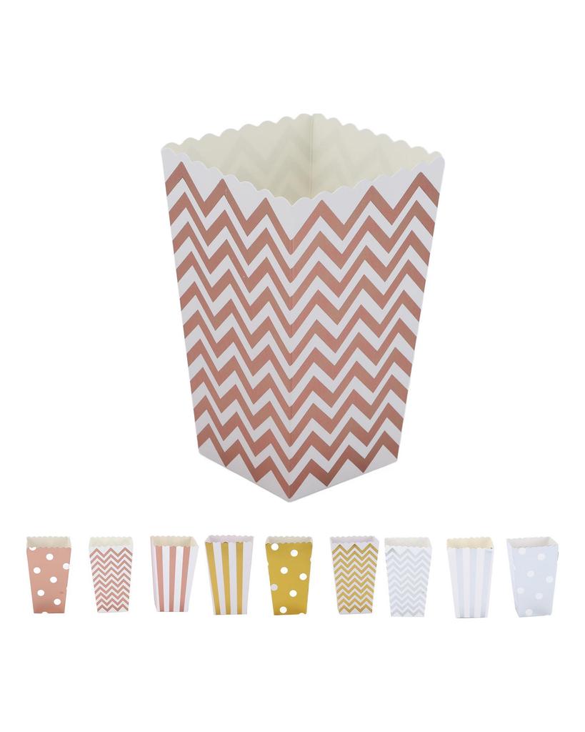 36KS Krabičky na popcorn Papírové Velkokapacitní Horní otevírání Lehké Přenosné Kelímky na popcorn