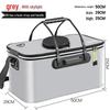 Foldable EVA Fishing Bucket with Fish Protection and Multi-Purpose Design