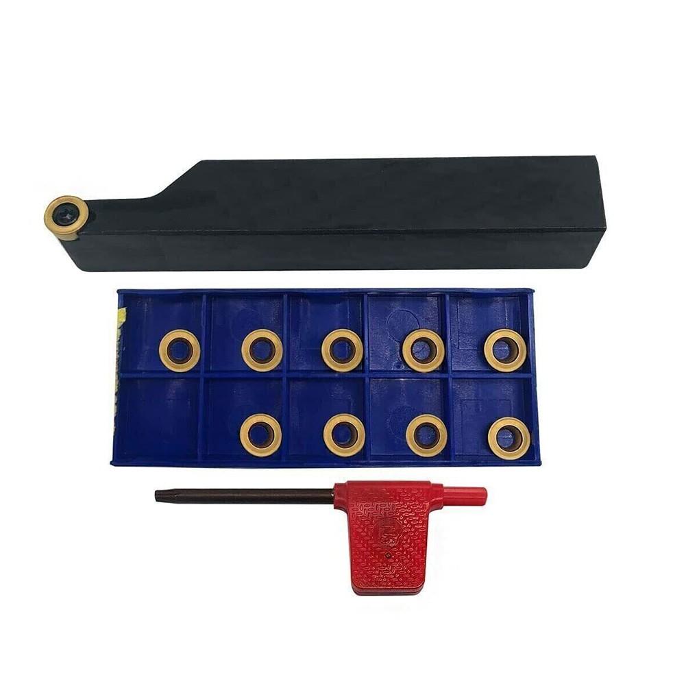 

5/8 SRACR1616H10 Токарный станок Держатель инструмента для наружного точения +RCMT10T3MO пластины R5 круглые