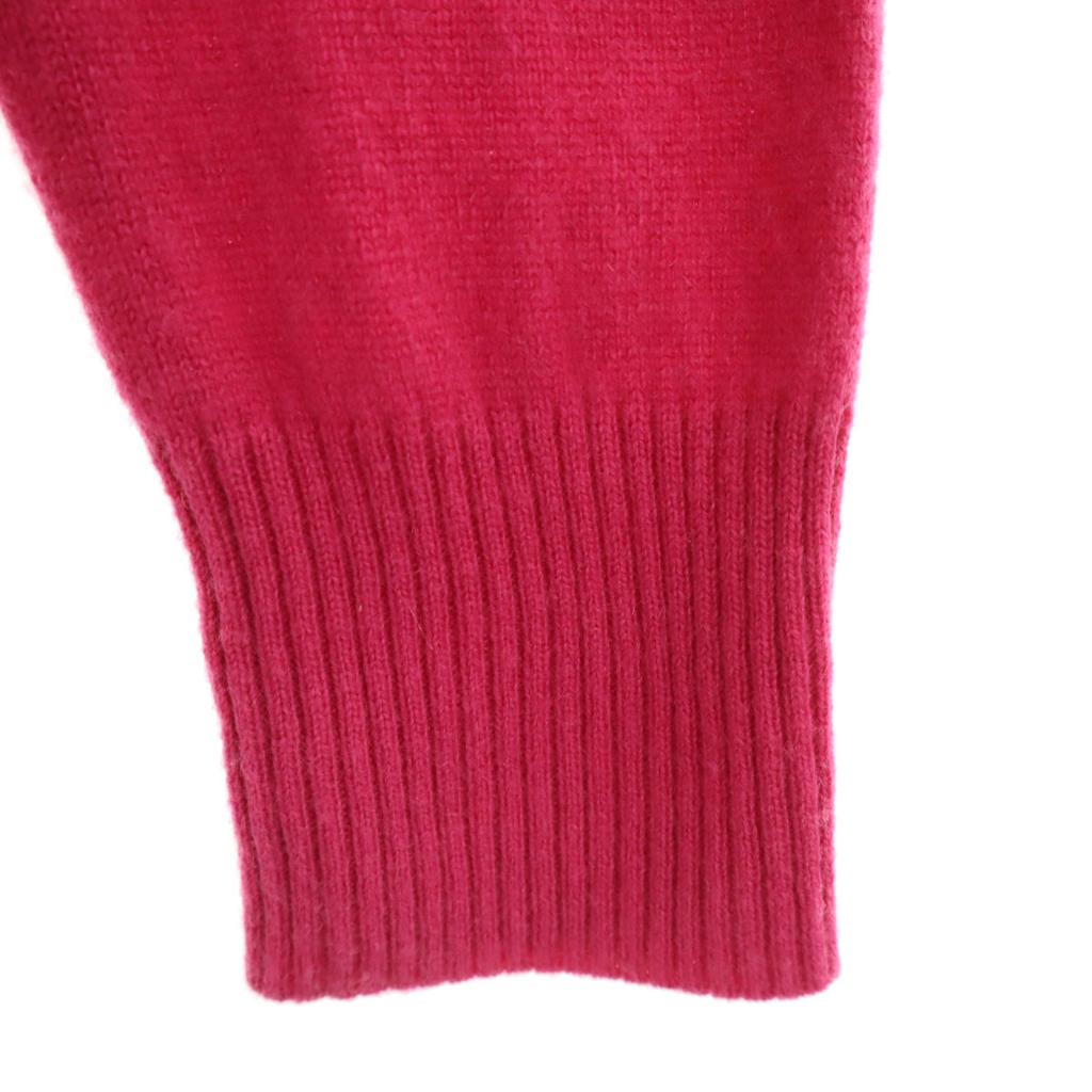 JOURNAL STANDARD Kaschmir 100% Langarm V-Ausschnitt Pullover F rosa Strick Damen Gebraucht