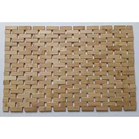 New Bamboo Mat Bamboo Bathroom Mats Bamboo Mat Bamboo Anti-Slip Mat Bathroom Floor Mat Thickened Bamboo Mat