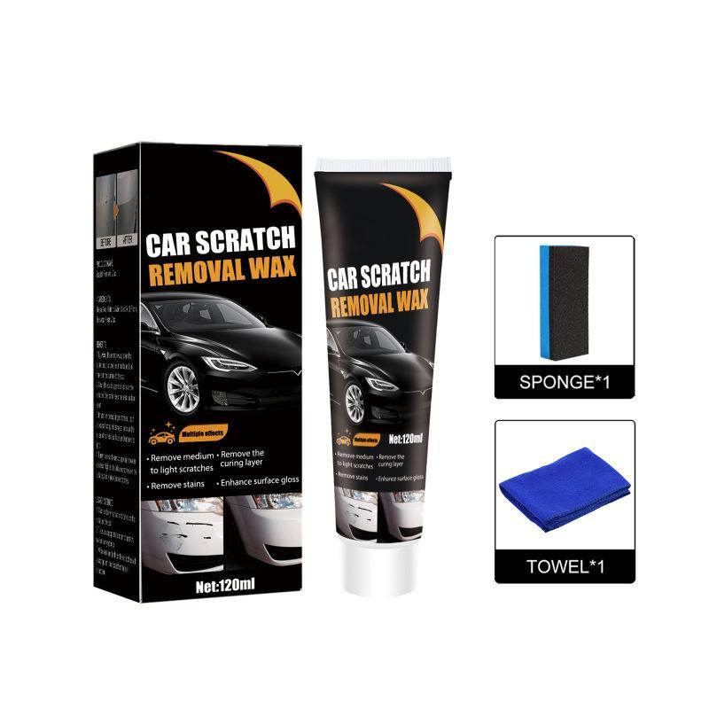 Car Scratch Repair Paste Professional Car Paint Restorer Remove Scuffs Water Spots Swirls for DIY Car Detailing Home Use