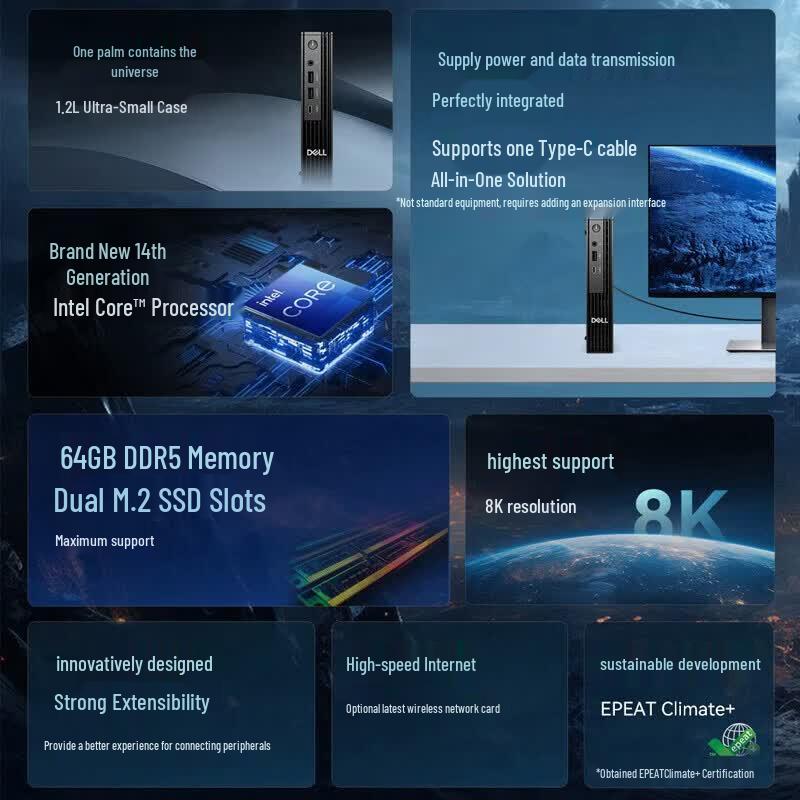 Dell OptiPlex Pro Micro Desktop PC (CN version)