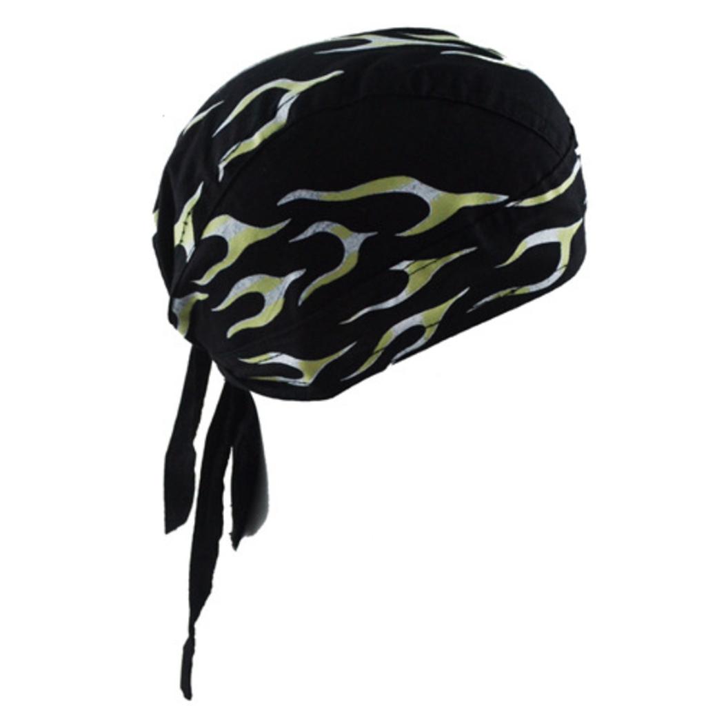 Baumwoll-Schädelkappe Kopfwickelmütze Motorrad-Biker-Hut Schmetterlingsdruck-Bandana