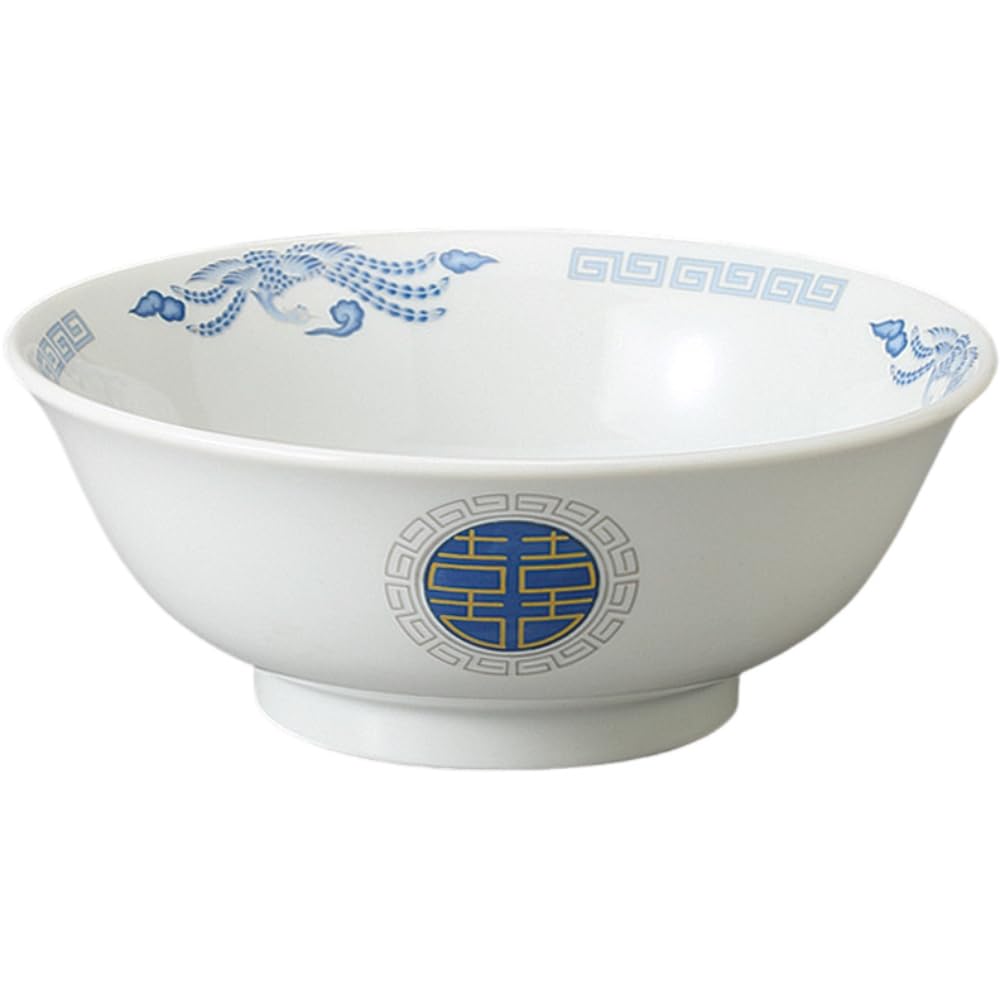 

Ale-net Ramen Bowl, New Beijing Style 6.8 High-Based Bowl (Blue), Mino Ware, Chinese Tableware