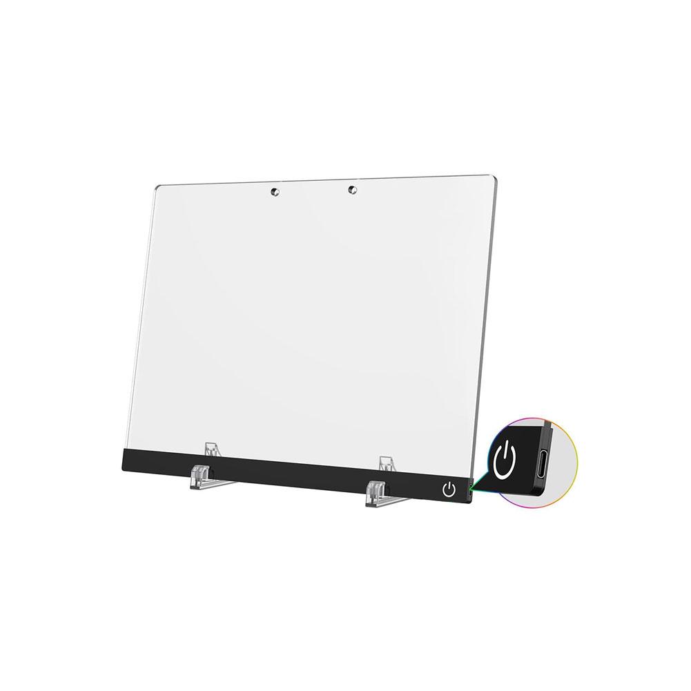 LED Note Board Night Light With Colorful 7 Pens DIY Acrylic Message Board Creative Fluorescen Painting Drawing Board