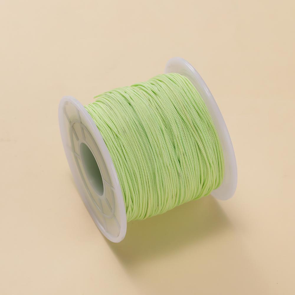 10m/Roll 0.6m #73 Nylon Thread Cord String for Jewelry Making Handmade Woven Rope Jade Thread Bracelet Necklace Handmade Craft