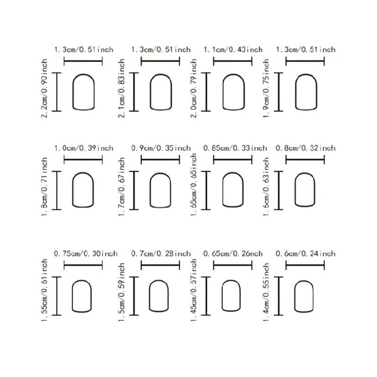 24 Pcs Short Square Acrylic Nail Flowers Full Cover Stick On Nail French Tip Press On Nail Simple False Nail