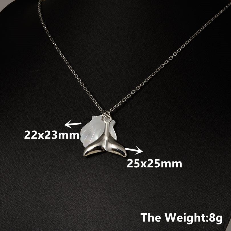 1Pc Stainless Steel Animal Starfish Turtle Octopus Seahorse Pendant Necklaces Vintage Summer Conch Shell Women Collar Jewelry