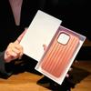 Minimalist Metal Ice Sensing Backplate Luxury Bussiness Sle Luggage Case for IPhone 17 Pro Max 16 15 Pro 14 13 Aluminum Shockproof Protective Case