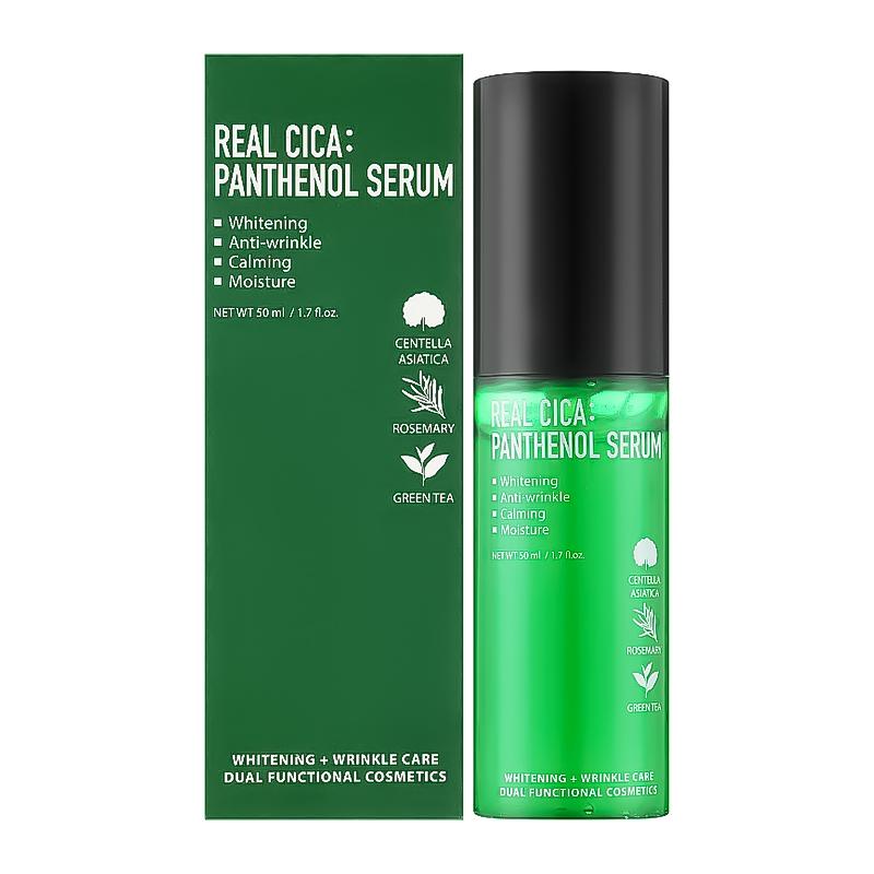 

Заспокійлива сироватка для обличчя Real Cica Panthenol Serum Fortheskin 50 мл
