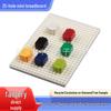 25-Hole Mini Breadboard In 7 Colors - ZY-25 Solderless Test Board, Customizable DIY Building Blocks