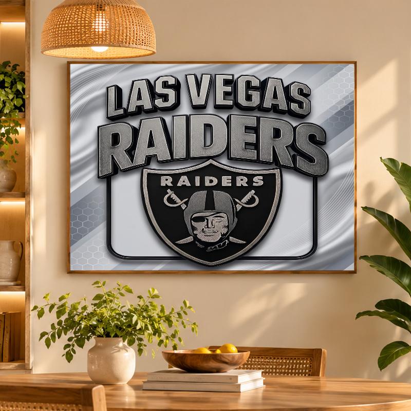 5D Diamond Painting Las Vegas Raiders DIY Full Drill Diamond Art Kit Home Decoration