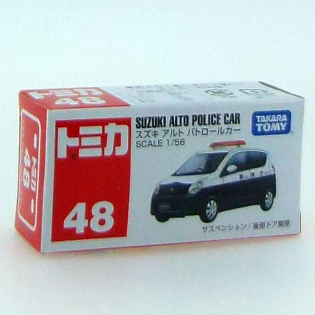 Tomica Suzuki Alto Patrol Car Box No.48