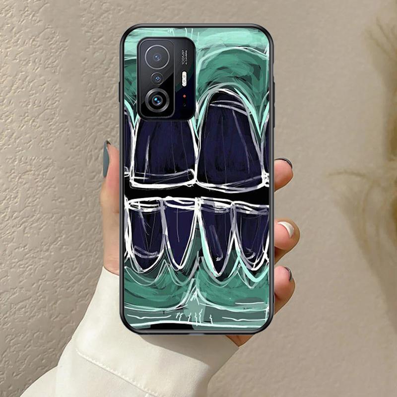 dentist tooth pattern Funda For POCO F5 F3 M5s C40 F4 GT X3 X4 X5 Pro Case For Xiaomi 12 13 Lite 11T 12T Pro 12X