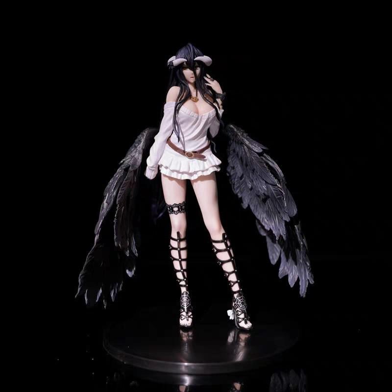Albedo Demon Queen Anime Figure: Two-Dimensional Beautiful Girl with Wings
