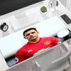 Arsenal Player Action Large Mouse Pad Desk Mouse Pad Desktop Mouse Pad Non-Slip Rubber Bottom Gaming Accessories Ideal Gift for Gamers