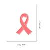 Alloy AIDS Fight Pink Ribbon Brooch Lapel Clothing Accessories for Decoration