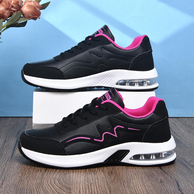 Fashion Women Casual Shoes leather Breathable Vulcanized Shoes Woman Autumn Fashion Comfortable Sneakers Women Casual Sports Sheos