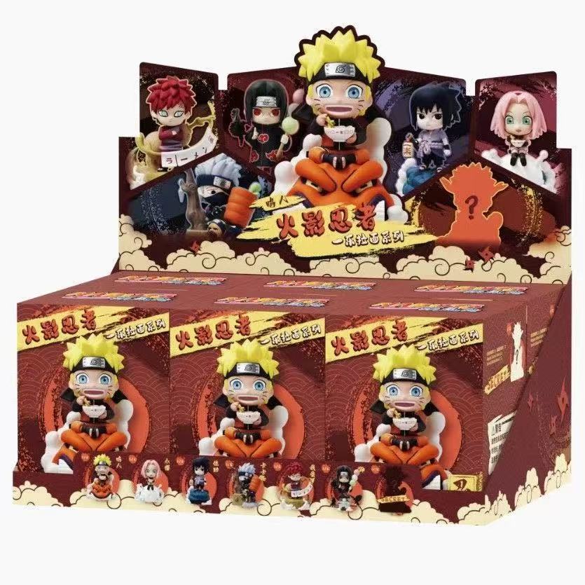 Spot Langbowang Original Neu Naruto Shippuden Ichiraku Ramen Blind Box Figur Desktop Dekoration Sammlerstück Geschenk Für Anime Fans