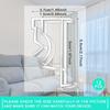 2 Inch Valance Clips for Levolor Blinds - Replacement Plastic Hidden Window Clips for Horizontal Blinds Parts - 12Pcs