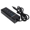 USB 2.0 Hub 4 Port 480Mbps USB Docking Station with LED Indicator for Windows for Linux for OS X