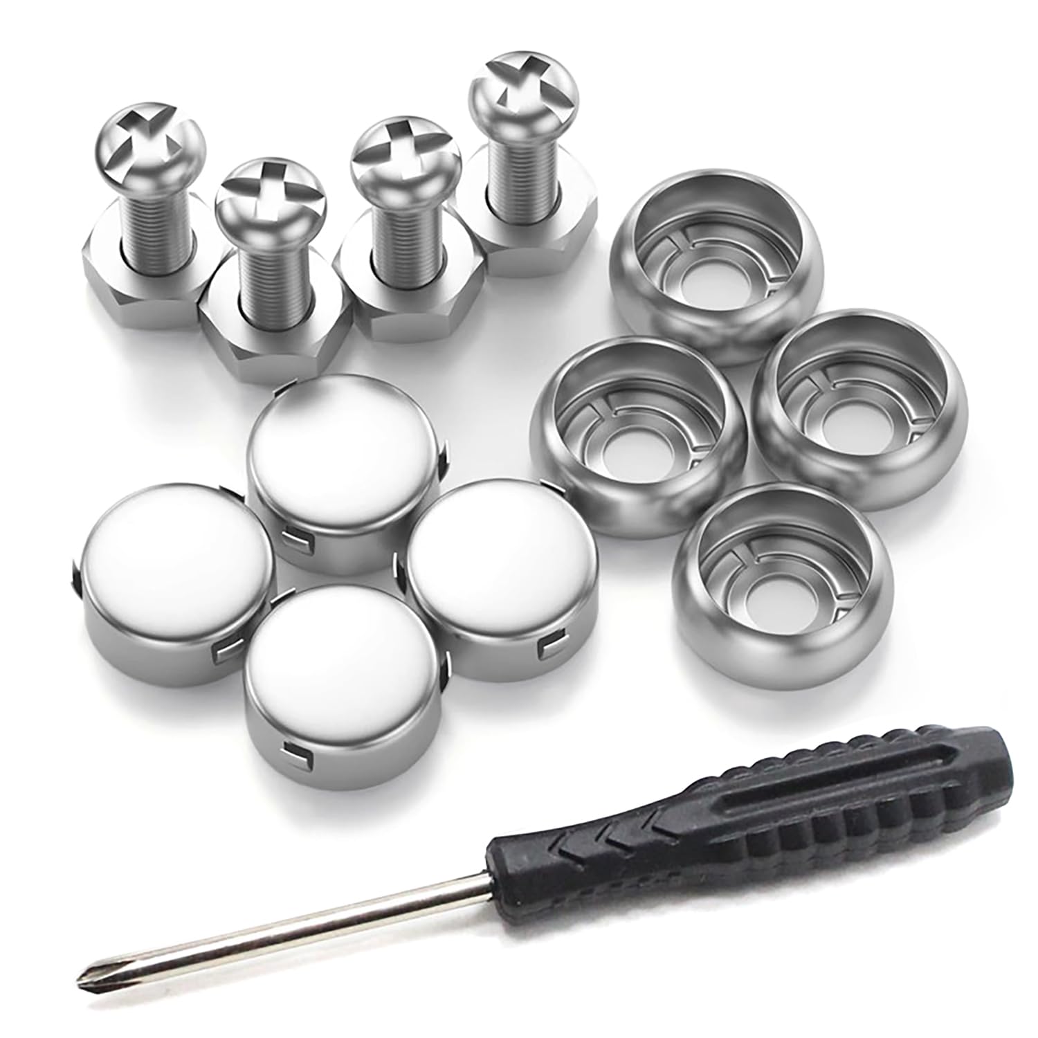 

Car License Plate Bolts, License Plate Bolts, Anti-theft Bolts, Security Bolts, License Frame Screws, M6×20mm