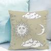 Tarot Sun And Moon Cushions Double-Sided Printing Pillows Decorative For Bed Of Modern Sofa Pillow Cover Decoration Living Room
