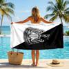 Asciugamano da Spiaggia Calcio Newcastle United Morbido Microfibra Asciugamano Estivo Asciugatura Rapida Assorbente per Spiaggia Piscina Viaggio