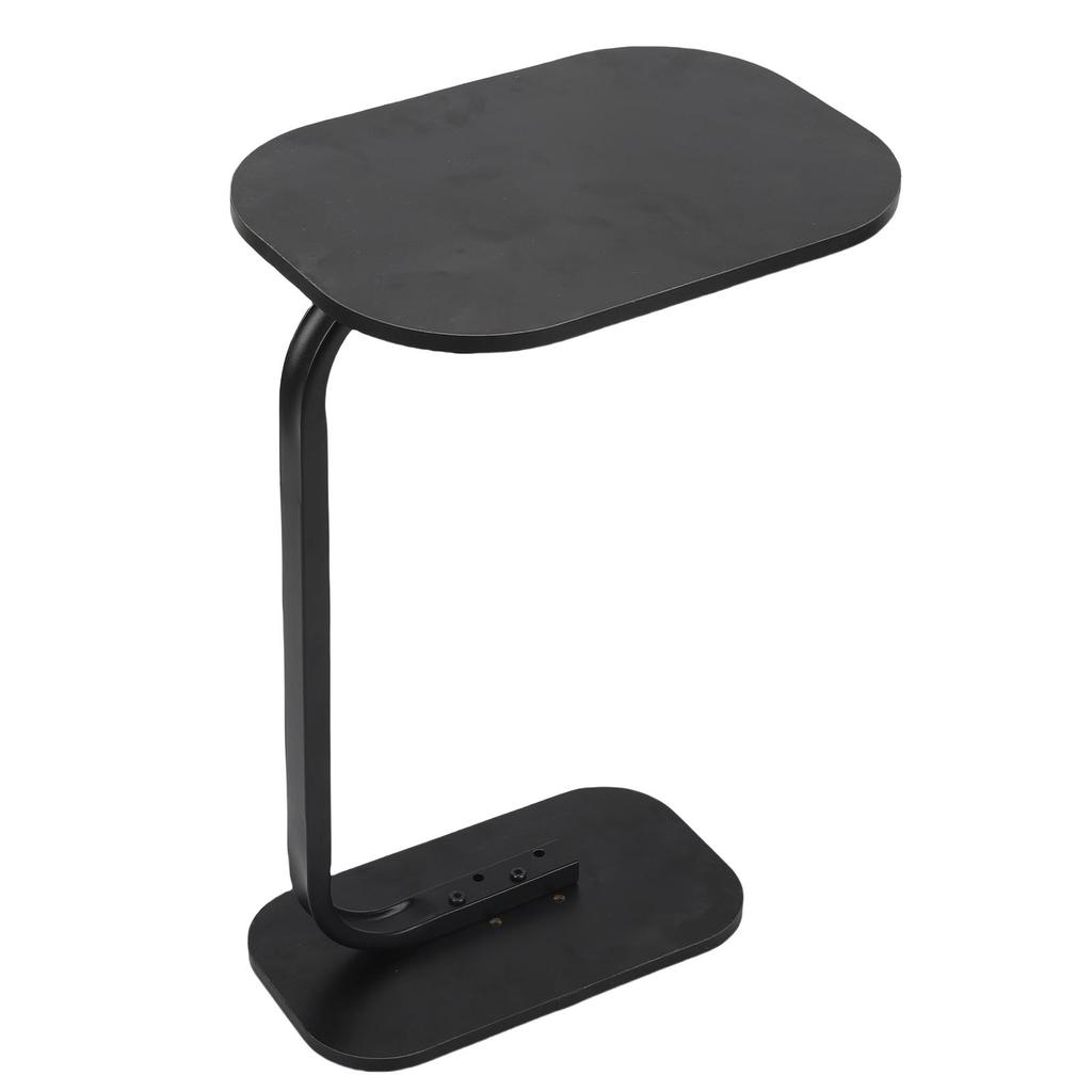 Sofa Side Table Space Saving MDF Tabletop Modern Sofa End Table with Carbon Steel Frame for Living Room Bedroom Balcony