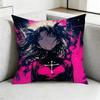 Fate stay night Rin Tohsaka Pillow Case Square DoubleSided Sofa Cushion Cover Bedroom Bedside Pillow Gift