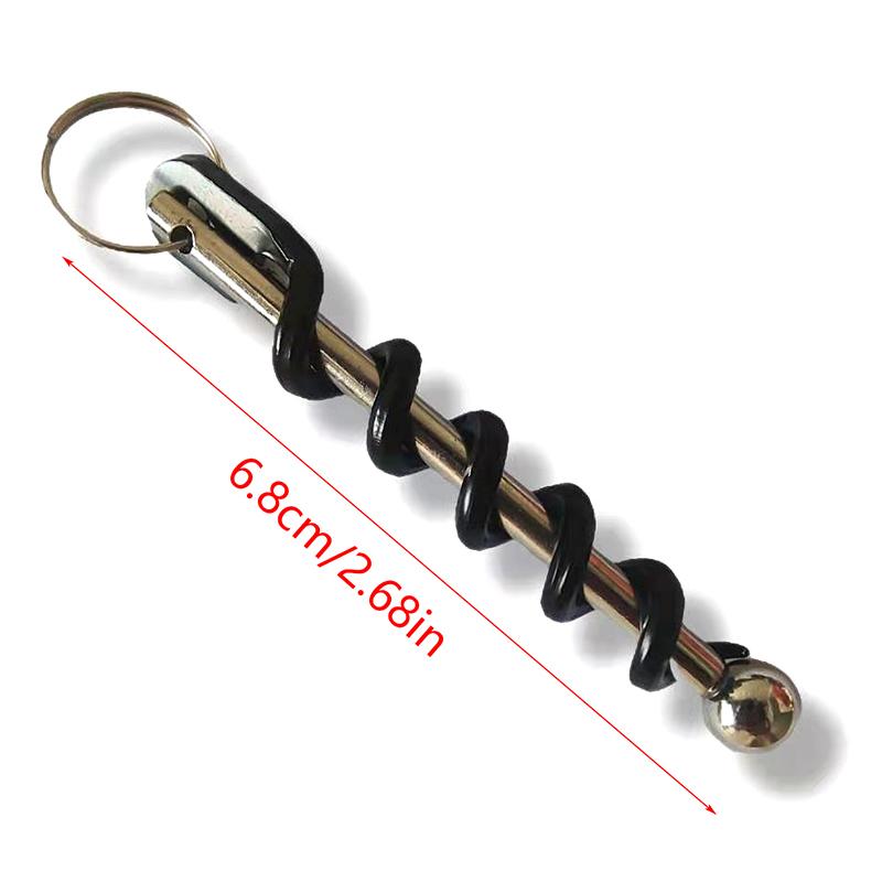 

Открывалка для бутылок Outdoor Mini Edc Cork Screw Открывалка для бутылок красного вина Keyring Tool Multi Functional Camping Equipment Tool