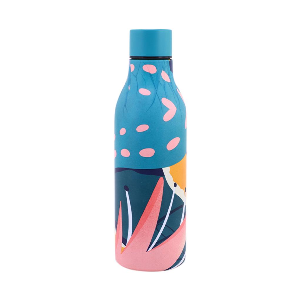 550ml Creative 304 Stainless Steel Water Bottle Thermos Sealed Leak-Proof Outdoor Thermal Portable Cup Mug For Sport Girl