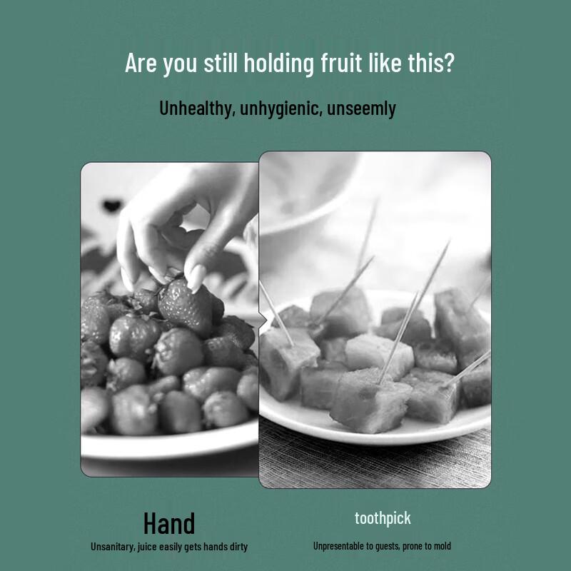 Disposable Plastic Fruit & Dessert Forks