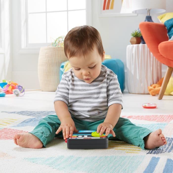 Jouet D'éveil 1er Âge - Fisher-Price - Ma Première Cassette - Alphabet, Chiffres, Couleurs - 6 Mois Et +