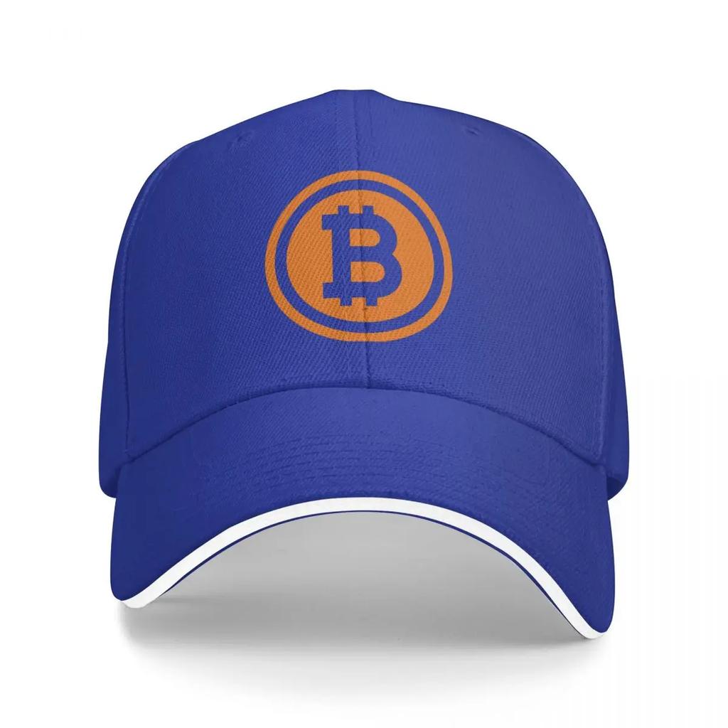 Czapka z daszkiem unisex Bitcoin Logo Modne czapki Kapelusze dla Logo Asquette Homme Czapka taty dla czapki typu Trucker unisex